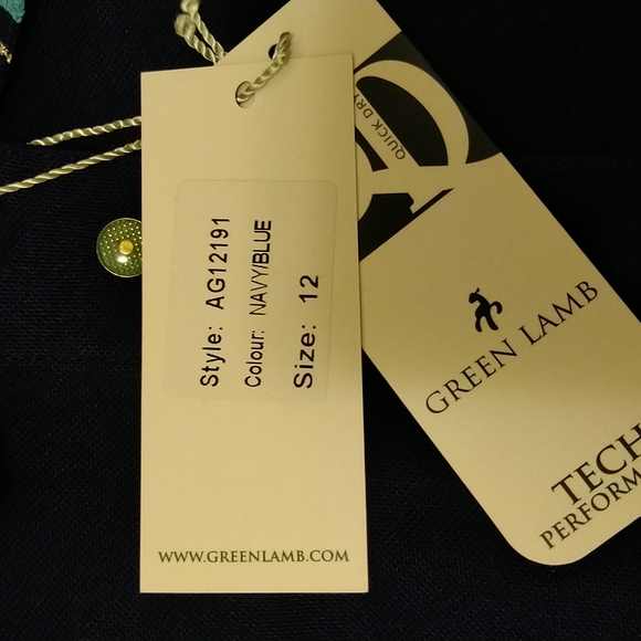 Green Lamb (Ireland) sleeveless polo - NWT - Picture 12 of 12